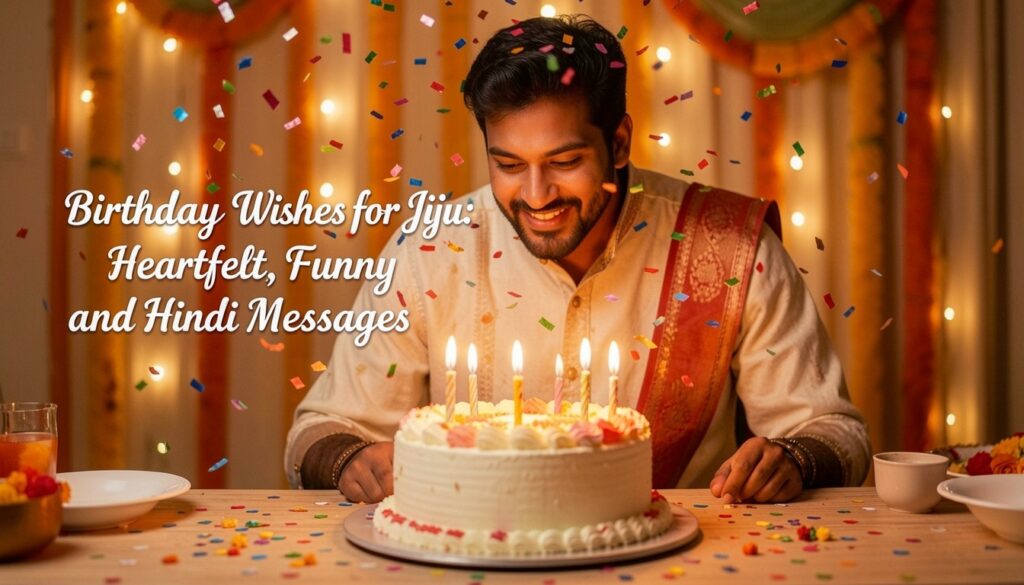 Birthday Wishes for Jiju: Heartfelt, Funny and Hindi Messages