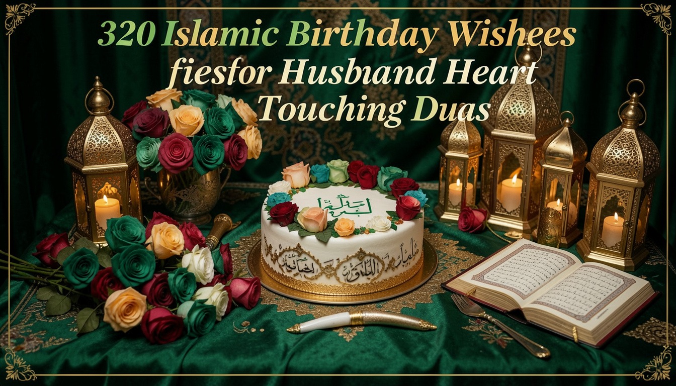 320 Islamic Birthday Wishes for Husband Heart Touching Duas