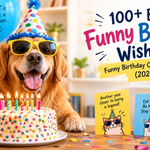 100+ Best Funny Birthday Wishes | Funny Birthday Card Messages (2026)