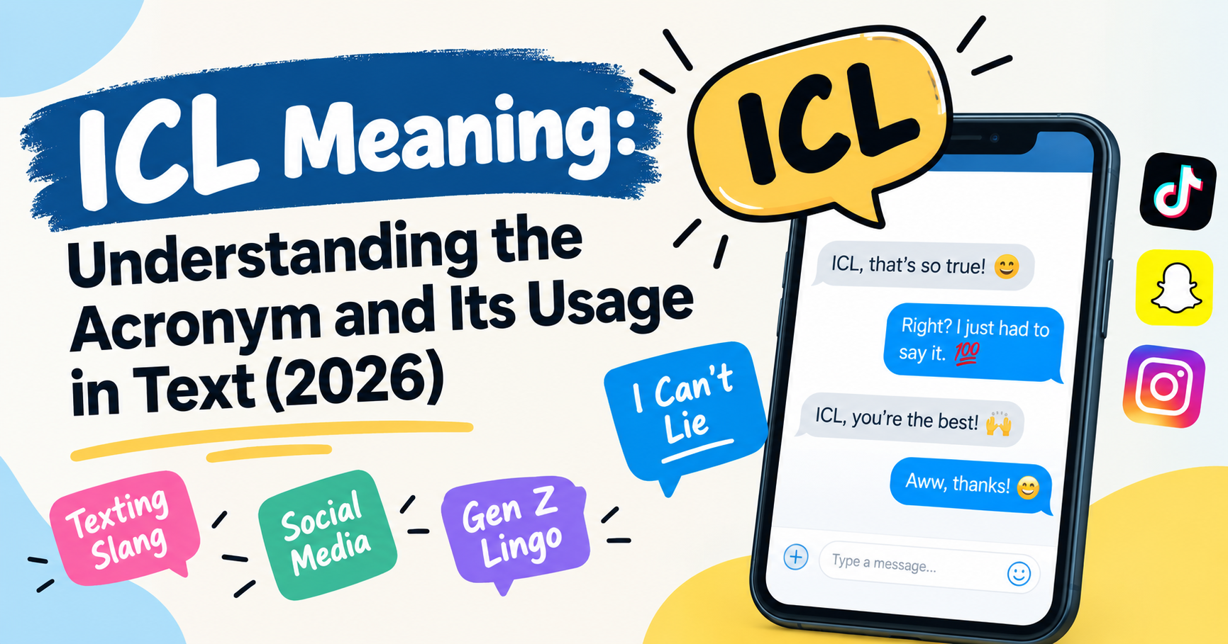 ICL Meaning: Understanding the Acronym and Its Usage in Text(2026)