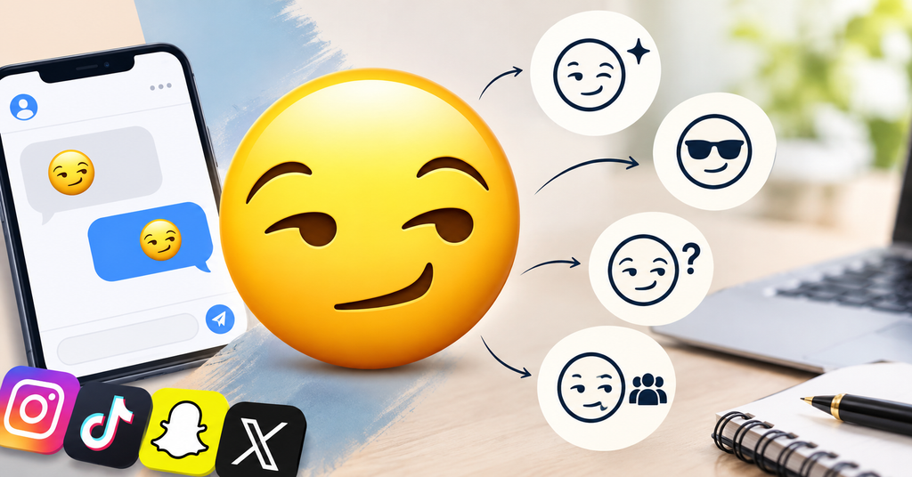 Smirking Face Emoji Meaning: What It Really Means in Text, Chat & Social Media 2026
