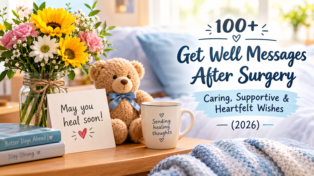 100+ Get Well Messages After Surgery: Caring, Supportive & Heartfelt Wishes (2026)