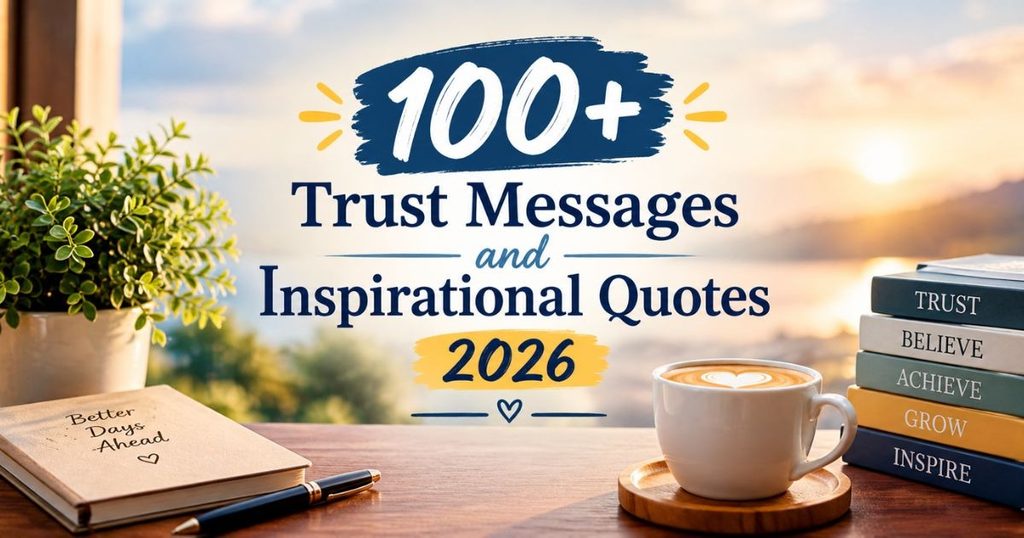 100+ Trust Messages and Inspirational Quotes 2026
