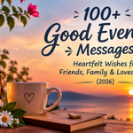 100+ Good Evening Messages: Heartfelt Wishes for Friends, Family & Loved Ones (2026)