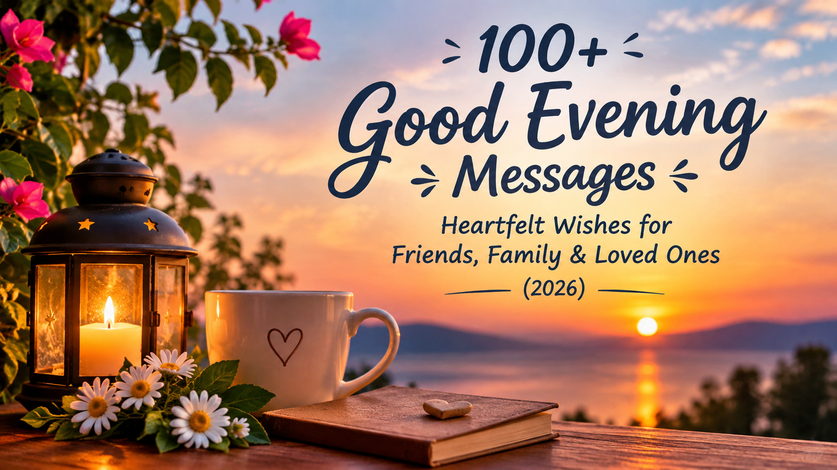 100+ Good Evening Messages: Heartfelt Wishes for Friends, Family & Loved Ones (2026)