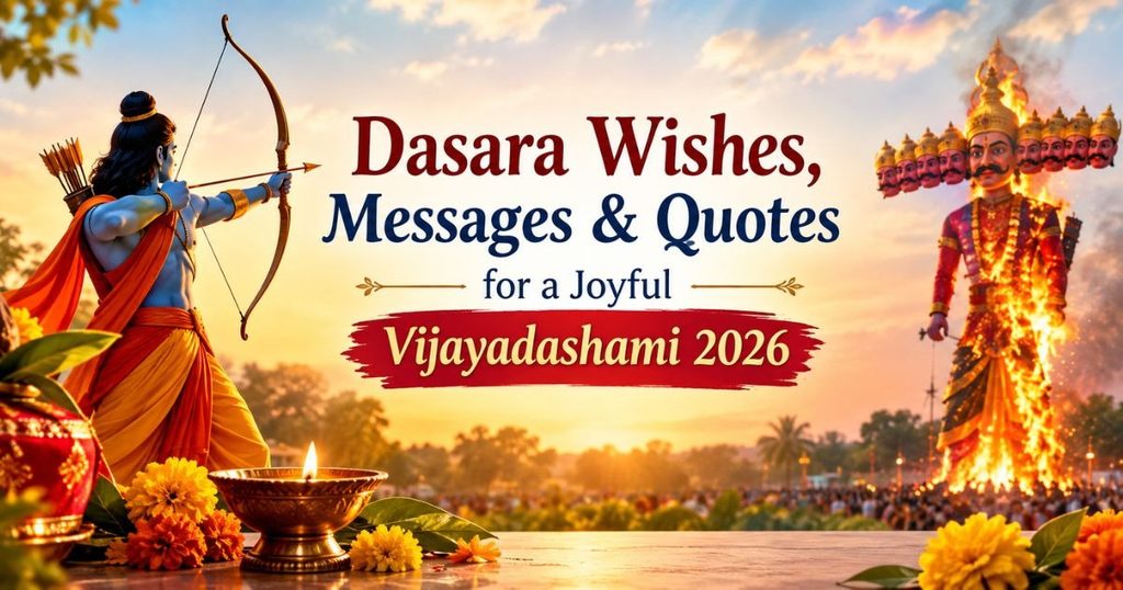 Dasara Wishes, Messages & Quotes for a Joyful Vijayadashami 2026