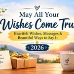 May All Your Wishes Come True: Heartfelt Wishes, Messages & Beautiful Ways to Say It ✨ 2026